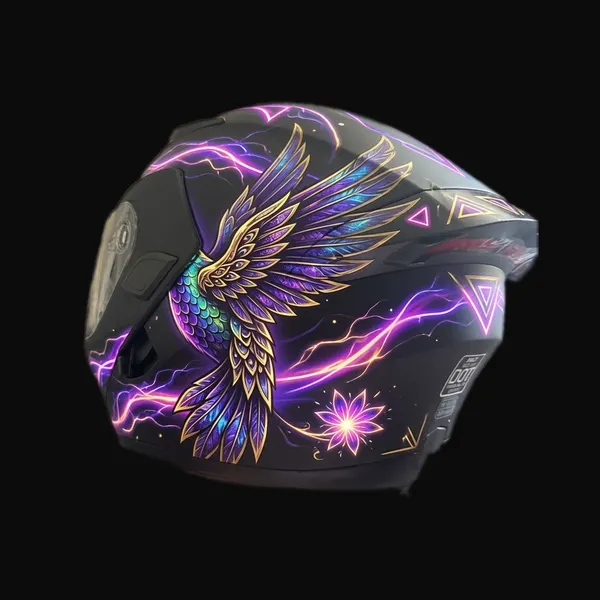 Phoenix Strike: helmet wrap design
